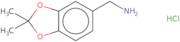 1-(2,2-Dimethyl-1,3-dioxaindan-5-yl)methanamine hydrochloride