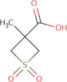 3-Methyl-1,1-dioxo-1Î»â¶-thietane-3-carboxylic acid
