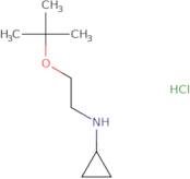 N-[2-(tert-Butoxy)ethyl]cyclopropanamine hydrochloride
