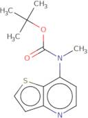 tert-Butyl N-methyl-N-{thieno[3,2-b]pyridin-7-yl}carbamate