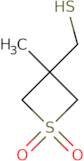 3-Methyl-3-(sulfanylmethyl)-1Î»â¶-thietane-1,1-dione
