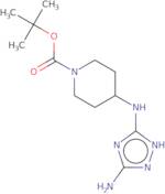 tert-Butyl 4-[(3-amino-1H-1,2,4-triazol-5-yl)amino]piperidine-1-carboxylate