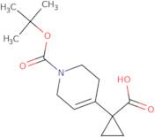 1-{1-[(tert-Butoxy)carbonyl]-1,2,3,6-tetrahydropyridin-4-yl}cyclopropane-1-carboxylic acid