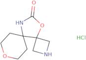 8,13-Dioxa-2,11-diazadispiro[3.0.5{5}.3{4}]tridecan-12-one hydrochloride