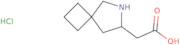 2-{6-Azaspiro[3.4]octan-7-yl}acetic acid hydrochloride
