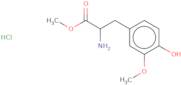 Methyl 2-amino-3-(4-hydroxy-3-methoxyphenyl)propanoate hydrochloride