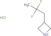 3-(2,2-Difluoropropyl)azetidine hydrochloride