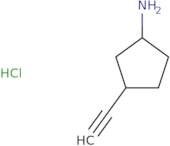 3-Ethynylcyclopentan-1-amine hydrochlorides