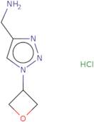 [1-(Oxetan-3-yl)-1H-1,2,3-triazol-4-yl]methanamine hydrochloride