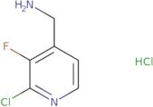 (2-Chloro-3-fluoropyridin-4-yl)methanamine hydrochloride