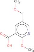 2-Methoxy-5-(methoxymethyl)pyridine-3-carboxylic acid