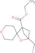 Ethyl 4-(iodomethyl)-3-oxaspiro[bicyclo[2.1.1]hexane-2,4'-oxane]-1-carboxylate