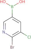 2-Bromo-3-chloropyridine-5-boronic acid