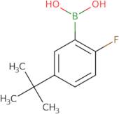 (5-tert-Butyl-2-fluorophenyl)boronic acid