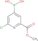 2-Chloro-6-(methoxycarbonyl)pyridine-4-boronic acid