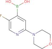 [5-Fluoro-2-(morpholin-4-yl)pyridin-4-yl]boronic acid