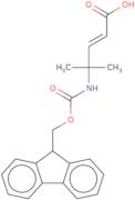(2E)-4-({[(9H-Fluoren-9-yl)methoxy]carbonyl}amino)-4-methylpent-2-enoic acid