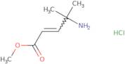 Methyl (2E)-4-amino-4-methylpent-2-enoate hydrochloride