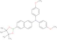 N,N-Bis(4-methoxyphenyl)-6-(4,4,5,5-tetramethyl-1,3,2-dioxaborolan-2-yl)naphthalen-2-amine