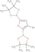 2,2'-(3-Bromofuran-2,5-diyl)bis(4,4,5,5-tetramethyl-1,3,2-dioxaborolane)