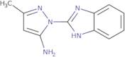 1-(1H-1,3-Benzodiazol-2-yl)-3-methyl-1H-pyrazol-5-amine