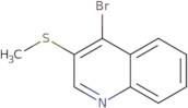 4-Bromo-3-(methylsulfanyl)quinoline