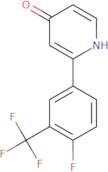 1-[(5-Bromo-2-methyl-4-methylsulfonyl)phenyl]piperazine