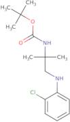 tert-Butyl N-{1-[(2-chlorophenyl)amino]-2-methylpropan-2-yl}carbamate