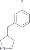 3-[(3-Fluorophenyl)methyl]pyrrolidine