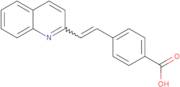 4-[2-(Quinolin-2-yl)ethenyl]benzoic acid