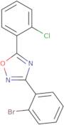 3-(2-Bromophenyl)-5-(2-chlorophenyl)-1,2,4-oxadiazole