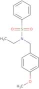 N-Ethyl-N-(4-methoxybenzyl)benzenesulphonamide