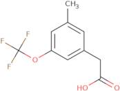 3-Methyl-5-(trifluoromethoxy)phenylacetic acid