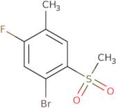 4-Bromo-2-fluoro-5-methylsulfonyltoluene