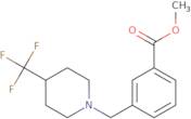 Methyl 3-{[4-(trifluoromethyl)piperidin-1-yl]methyl}benzoate