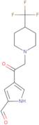 4-{[4-(Trifluoromethyl)piperidin-1-yl]acetyl}-1H-pyrrole-2-carboxaldehyde