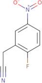 2-(2-Fluoro-5-nitrophenyl)acetonitrile