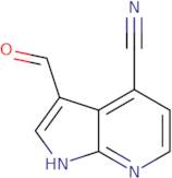 3-Formyl-1H-pyrrolo[2,3-b]pyridine-4-carbonitrile
