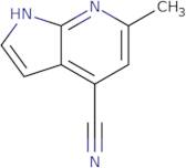 6-Methyl-1H-pyrrolo[2,3-b]pyridine-4-carbonitrile