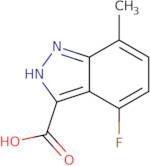 4-Fluoro-7-methyl-1H-indazole-3-carboxylic acid