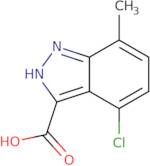4-Chloro-7-methyl-3-(1H)indazole carboxylic acid
