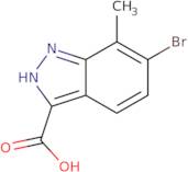 6-bromo-7-methyl-1H-indazole-3-carboxylic acid