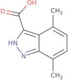4,7-Dimethyl-1H-indazole-3-carboxylic acid