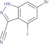 6-Bromo-3-cyano-4-fluoro 1H-indazole