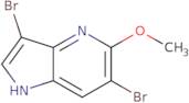 3,6-Dibromo-5-methoxy-1H-pyrrolo[3,2-b]pyridine