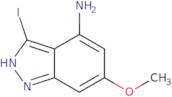 3-Iodo-6-methoxy-1H-indazol-4-amine