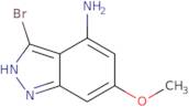 3-Bromo-6-methoxy-1H-indazol-4-amine