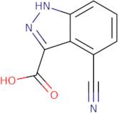 4-Cyano-1H-indazole-3-carboxylic acid