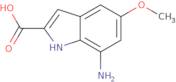 7-Amino-5-methoxy-2-indolecarboxylic acid