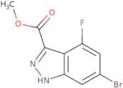6-Bromo-4-fluoro 1H-indazole-3-methycarboxylate